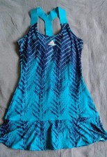 Tenniskleid Kleid Adidas Gr S blau