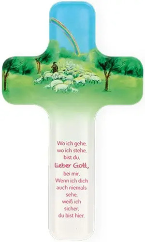 Kinderkreuz aus acryl - acryl, guter
