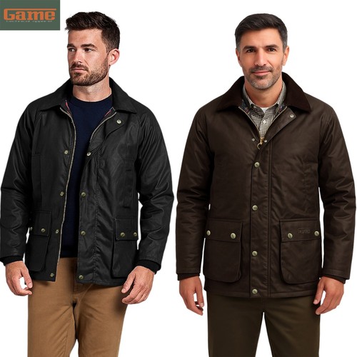 Herren game barker wachsjacke - barker,
