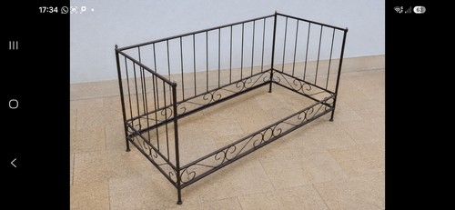 Vintage metalbettgestell - vintage,