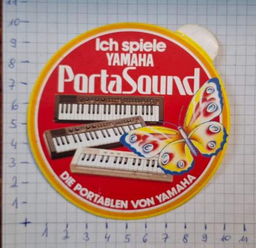 Aufkleber yamaha keyboards - aufkleber,