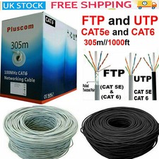 FTP ABGESCHIRMTES RJ45 Cat5/6 Ethernet Netzwerkkabel 305M Außen-/Innenkabel