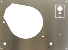 Deckplatte Platte face plate