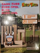Eddy Toys Kubb Spiel 21-teilig