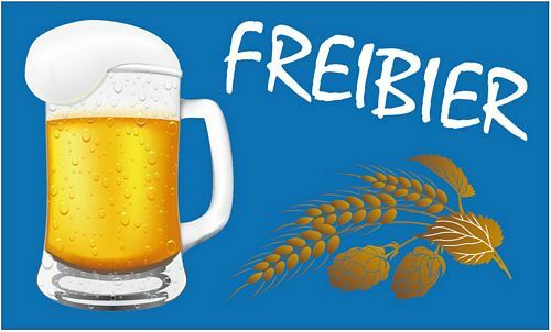 Fahne flagge freibier 90 - flagge,
