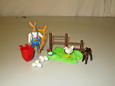 Playmobil 4457 Osterhasen Ostern Deko Hasen Vater Bauer 2004 Rarität