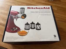 Kitchen Aid Fresh Prep Slicer Gemüseschneider 3 Aufsätze Neu
