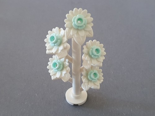 Lego weiße blume - 1x, winter