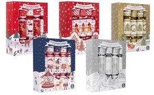 Christmas Crackers Family Box 10 Plastikfrei Luxus Weihnachten Recycelbar Set 12"