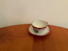 Vintage Sammeltasse mit Unterteller Mokkatasse „Heidelberg“ mit Goldrand 50er