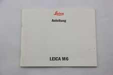 Leica M6 Anleitung