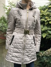 MONTANA Steppmantel/ Daunenmantel, Beige, 38, Tailliert