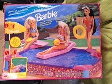 Vintage Barbie Swimming Pool 1993 MattelBespieUnvollständig Ersatzteile Defekt 