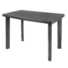 Kunststoff Gartentisch 100 x