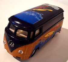 Modellauto VW T1 Bus Bulli 1:34-39 orange Miniatur Fahrzeug Sunny Boy