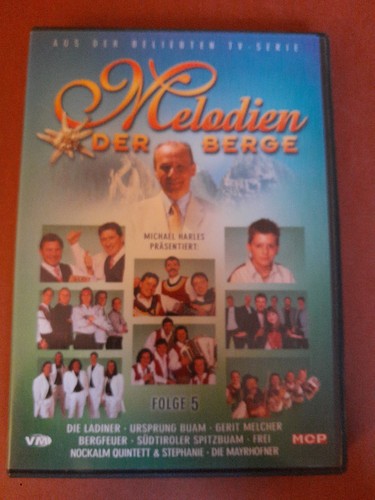 Dvd volksmusik melodien der - dvd,