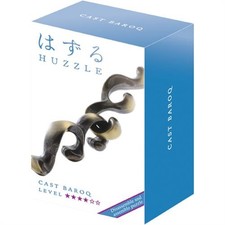 Huzzle Metallpuzzle Cast Baroq Level Schwierigkeitsgrad 4 Geschenkset