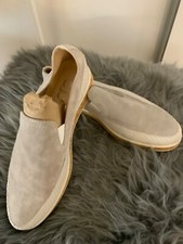GADEA  Loafer  Slipper Wildleder hellgrau  Gr. 38 1 X getragen