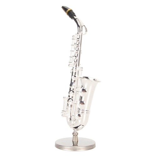 Miniature saxophone with stand - saxophone,