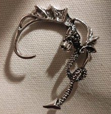 Drache Ohrring Ohrklemme -