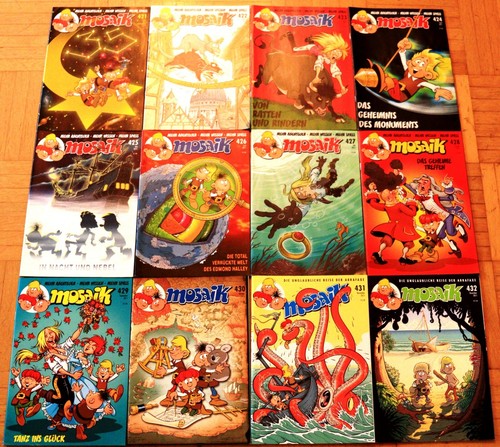 12x mosaik abrafaxe comics - 12x,