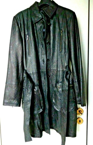 Ledermantel lammnappa designer - ledermantel,