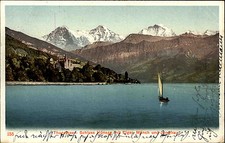 Thunersee Schweiz Bern 1914