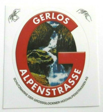 Souvenir-Aufkleber Gerlos
