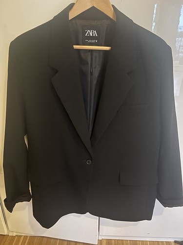 Zara schwarzer oversize - zara,,