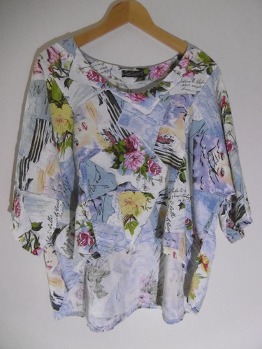Leinen sommer bluse - leinen,