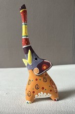 Handgeschnitzer bunt bemalter