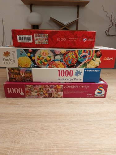 Puzzle konvolut paket 4er - konvolut, set