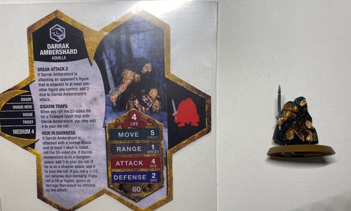 Heroscape darrak ambershard - heroscape,