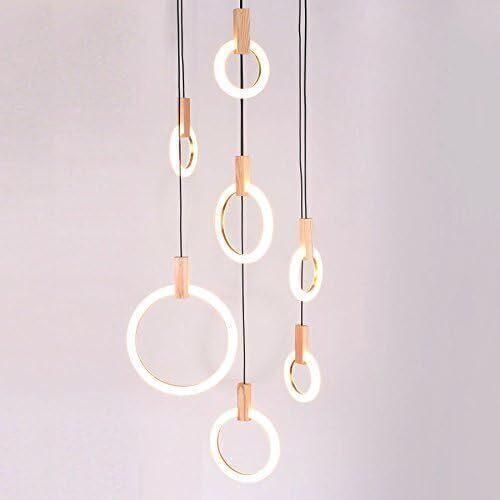Led ring pendelleuchte - led,