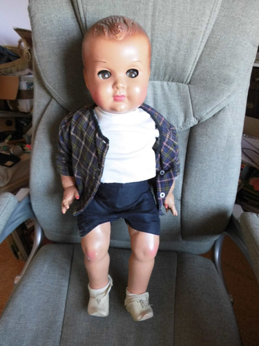 Alte antike vintage puppe - vintage,