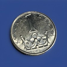 1 Koruna (Krone), Tschechische