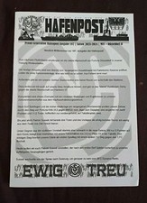 FANZINE ULTRAS FLYER HAFENPOST #187 MSV DUISBURG v FORTUNA DÜSSELDORF 2