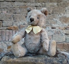 ***STEIFF*TEDDYBÄR*TEDDY*5 - FACH GEGLIEDERT*50ER*KNOPF*MOHAIR*VINTAGE***