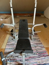 Hantelbank Trainingsbank Hantelstange SZ Stange incl Gewichte