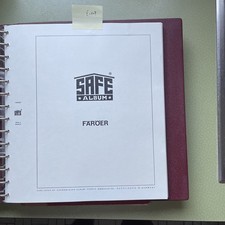 Färöer Sammlung Postfrisch Mit Extras Safe-Falzlosblätter E-107