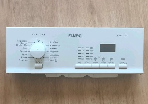 Aeg waschmaschine anzeige - aeg, anzeige-und