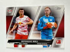 Topps Bundesliga Flagship 2021/22 RB Leipzig Willi Orban Peter Gulacsi