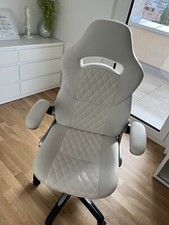 bürostuhl chefsessel weiß Kunstleder 