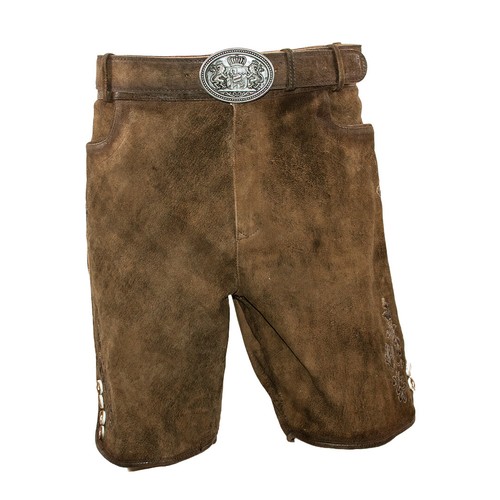 Kurze sportliche lederhose - kurze,