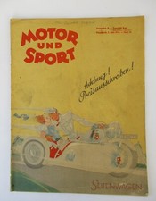 Zeitschrift MOTOR UND SPORT  SEITENWAGEN   Heft 18  1936  Ford "Eifel" Motorrad