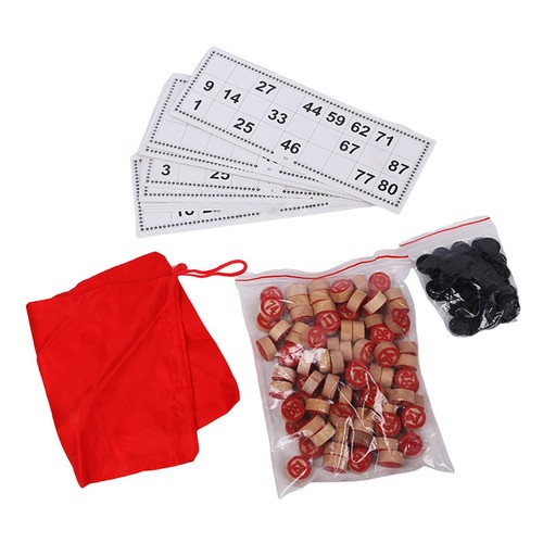 Russisches lotto spielset - lotto-spielset, für
