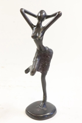 Tänzerin afrikanerin bronze - tänzerin,
