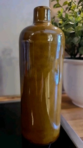 Keramik ton flasche - /, vase