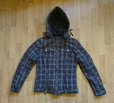Retro Winterjacke kariert Gr. M