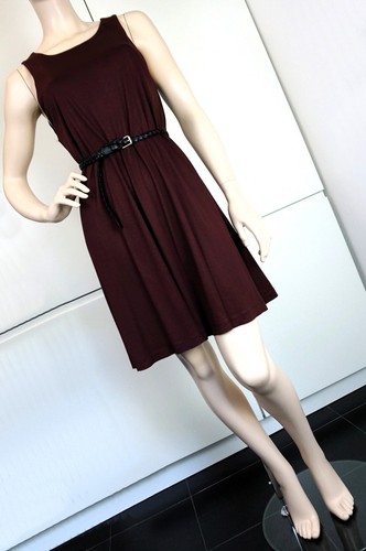 Basic damen kleid - a, linie